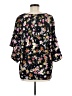 CAbi 100% Polyester Black 3/4 Sleeve Blouse Size M - photo 2
