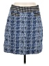 CAbi Tweed Blue Casual Skirt Size 6 - photo 1