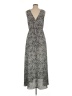 Leith 100% Polyester Paisley Gray Casual Dress Size M - photo 2