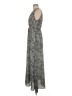 Leith 100% Polyester Paisley Gray Casual Dress Size M - photo 5