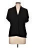 H&M Black Short Sleeve Blouse Size L - photo 1