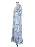Rails Print Blue Casual Dress Size S - photo 5