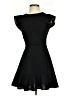Shein Solid Black Cocktail Dress Size 2 - photo 1