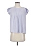 Forever 21 100% Polyester Purple Short Sleeve Blouse Size S - photo 1