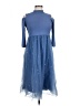 Unbranded Stars Blue Cocktail Dress Size L - photo 1