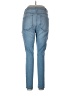 Express Outlet Solid Blue Jeans Size 12 - photo 2