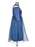 Unbranded Stars Blue Cocktail Dress Size L - photo 4