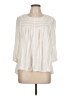 Torrid 100% Rayon Ivory 3/4 Sleeve Blouse Size Lg Plus (0) - photo 1