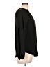 Unbranded 100% Polyester Black Long Sleeve Blouse Size L (estimated) - photo 4