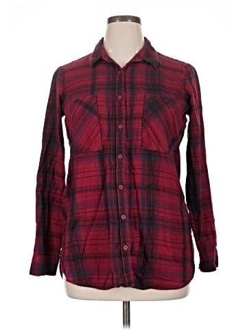 Mudd Long Sleeve Button-Down Shirt (view 1)