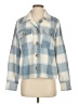 Tribal Jeans Plaid Blue Jacket Size S - photo 1