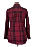 Mudd Plaid Burgundy Long Sleeve Button-Down Shirt Size XL - photo 2