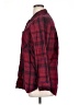 Mudd Plaid Burgundy Long Sleeve Button-Down Shirt Size XL - photo 5