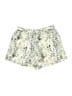 Abbeline 100% Polyester Print Ivory Shorts Size M - photo 1