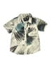 O'Neill 100% Cotton Tropical Green Short Sleeve Button-Down Shirt Size 3T - photo 1