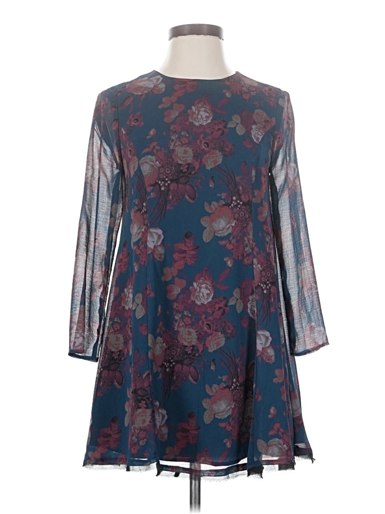 Pre-owned Kimchi Blue Cocktail Dress In Blue