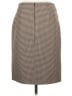 H&M Houndstooth Brown Formal Skirt Size 6 - photo 2