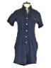 BeachLunchLounge 100% Cotton Checkered-gingham Blue Romper Size XS - photo 1