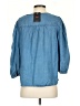 Levi's 100% Lyocell Blue 3/4 Sleeve Blouse Size S - photo 2