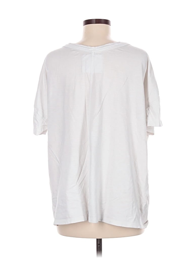 Pre-owned Aerie 3/4 Sleeve T-shirt In White
