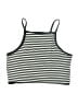 Forever 21 Stripes Gray Swimsuit Top Size M - photo 1