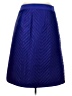 Athleta Chevron-herringbone Blue Formal Skirt Size 8 - photo 2