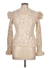 &merci 100% Acrylic Tweed Ivory Pullover Sweater Size L - photo 1