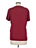Shein Solid Burgundy Short Sleeve T-Shirt Size 8 - 10 - photo 2