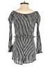 Forever 21 100% Rayon Stripes Black Romper Size S - photo 2