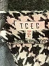 TCEC Houndstooth Gray Black Casual Skirt Size S - photo 4