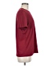 Shein Solid Burgundy Short Sleeve T-Shirt Size 8 - 10 - photo 4
