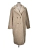 Reformation 100% Polyester Ivory Coat Size XL - photo 1