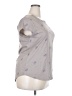 Anko Paisley Gray Short Sleeve T-Shirt Size 20 - photo 4