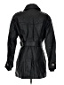 IMAN Black Trenchcoat Size S - photo 2