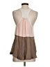 Mystree Brown Sleeveless Blouse Size S - photo 2