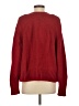 Zara Solid Red Pullover Sweater Size S - photo 2