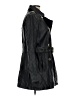 IMAN Black Trenchcoat Size S - photo 4