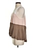 Mystree Brown Sleeveless Blouse Size S - photo 5