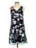 Beige by ECI 100% Polyester Floral Teal Casual Dress Size S - photo 1