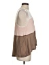 Mystree Brown Sleeveless Blouse Size S - photo 4