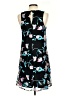 Beige by ECI 100% Polyester Floral Teal Casual Dress Size S - photo 2