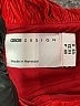 ASOS Design 100% Polyester Red Cocktail Dress Size 0 - photo 4