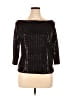 Clara Sun Woo Black 3/4 Sleeve Top Size XL - photo 1