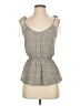 Sienna Sky 100% Polyester Gray Sleeveless Blouse Size S - photo 1