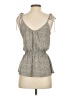 Sienna Sky 100% Polyester Gray Sleeveless Blouse Size S - photo 2