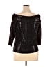 Clara Sun Woo Black 3/4 Sleeve Top Size XL - photo 2