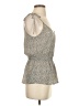 Sienna Sky 100% Polyester Gray Sleeveless Blouse Size S - photo 4