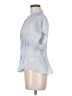 Modern Works Blue Short Sleeve Blouse Size M - photo 5