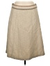 Gap Solid Tan Wool Skirt Size 6 - photo 1