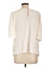 Ann Taylor LOFT Ivory 3/4 Sleeve Top Size L - photo 2